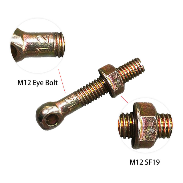 M12 нүдний боолт ба M12 SF19
