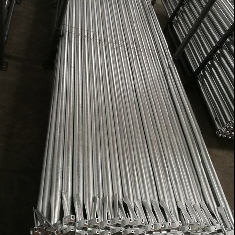 Халуун дүрсэн galvanized Ringlock Scaffolding систем диагональ хаалт