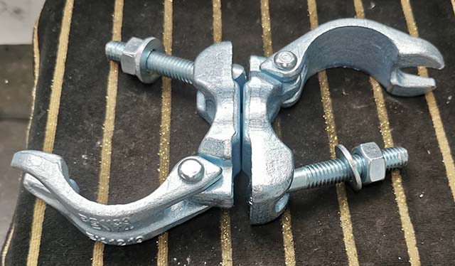 Daped Fooded Scaffold Galvanized Swivelized Swiveller