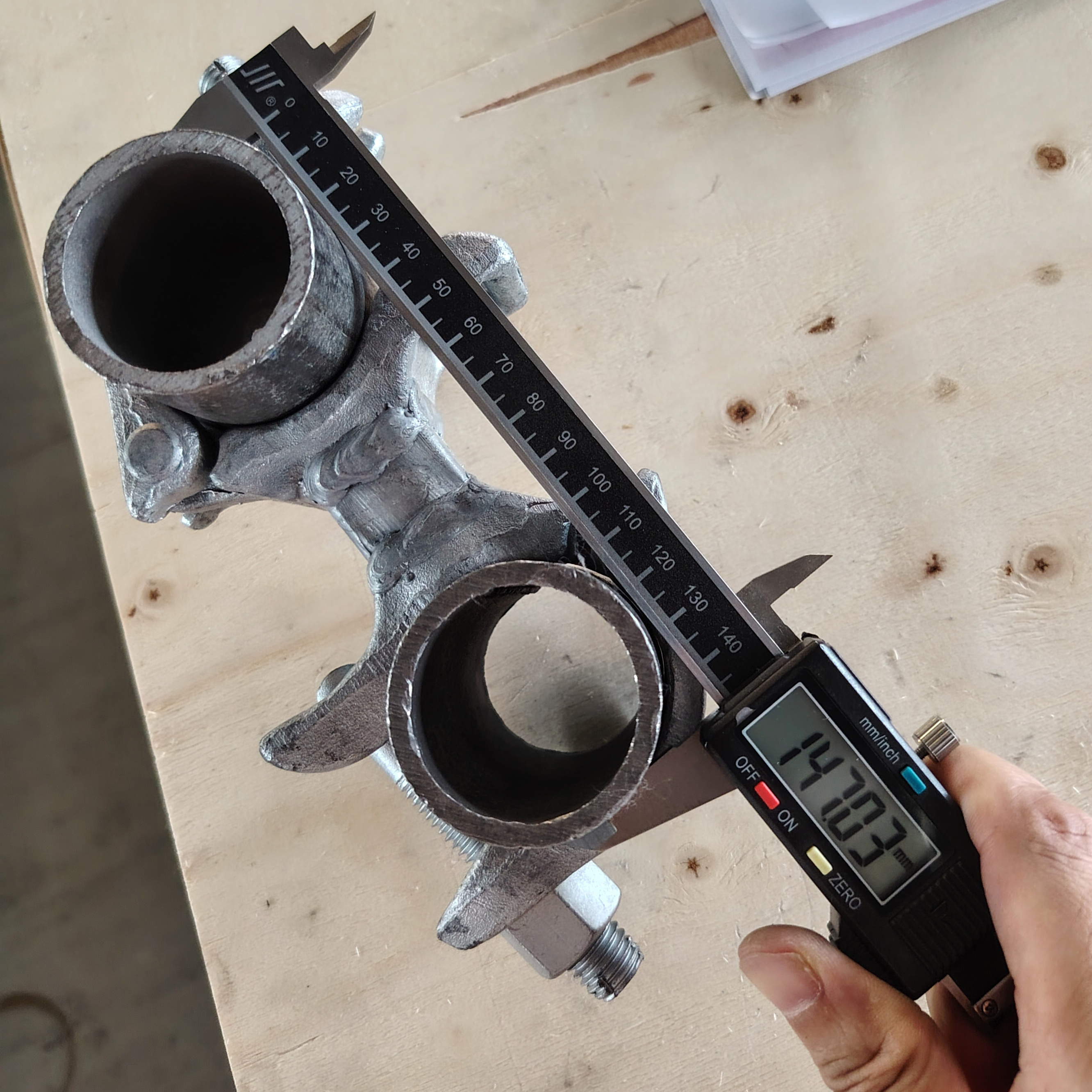 Тусгай хэлбэртэй шатын хавчаар Зай холбогч - 98 мм 