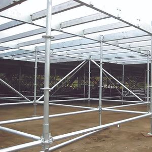 Халуун дүрсэн galvanized Ringlock Scaffolding систем