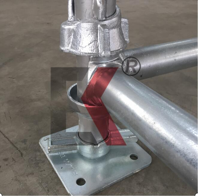 Cuplok Scaffolding HDG Galvanized Standared Standarded Standarce Cuplock системийг босоо