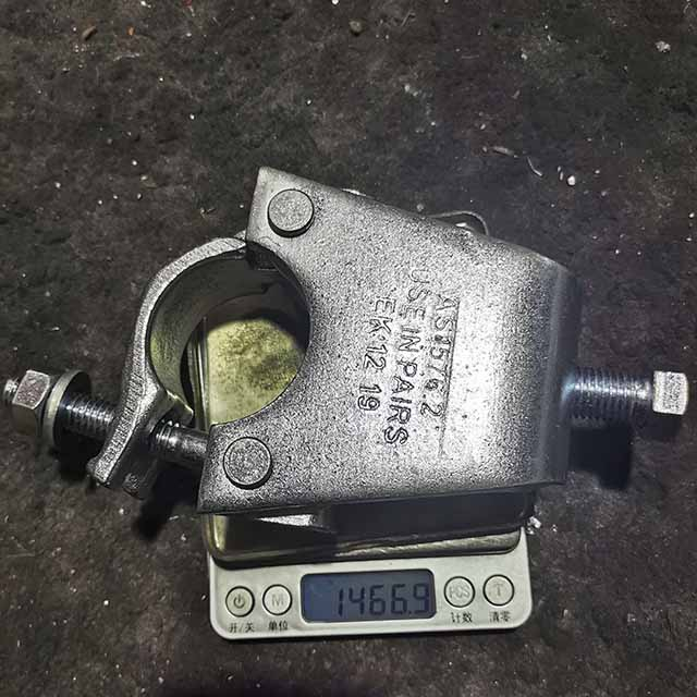 Drap Fooded Scaffoading Electrocolized Galvanized Girder холбогч