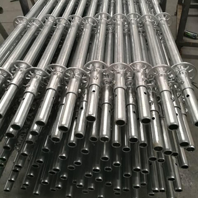 Халуун дүрсэн galvanized Ringlock Scaffoading стандарт