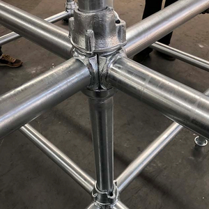 Galvanized cuplock scaffolding