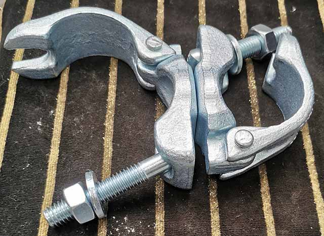 Хуурамч бүрхүүлтэй Scaffoading Secrelo-Galvanized Swive холбогч