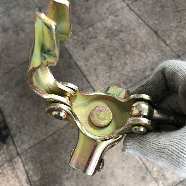 EN74 BS1139 Хавчаар хавчаарын хавчаарын шилэн хөдлөх холбогч холбох хэрэгслийг дарсан