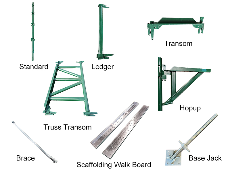 澳星组件.jpgKwikstage Scaffolding-ийн үндсэн бүрэлдэхүүн хэсгүүд
